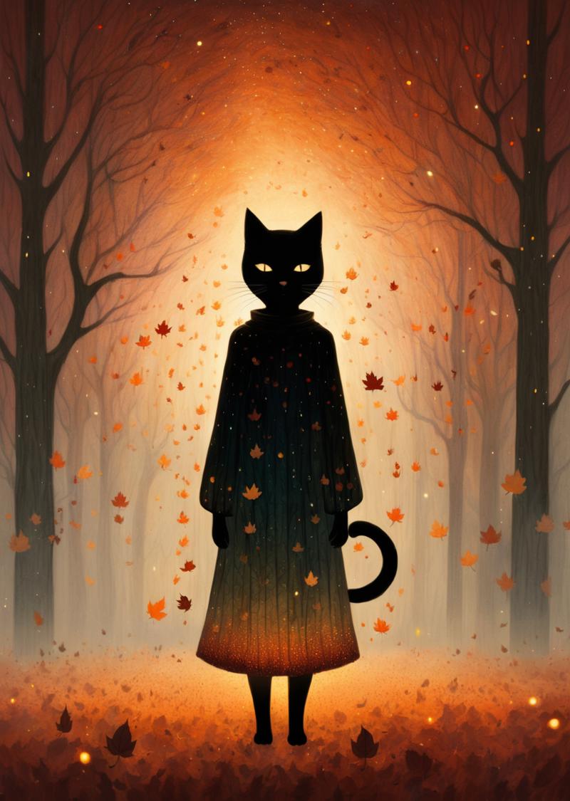 00769-887566428-Andy Kehoe,__1girl_cat_autumn _glowing particles_leaf_shadow___.png